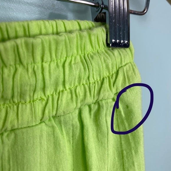 Tach Clothing Green Bell Wide Leg Flare Pants‎ Sz Small - Picture 4 of 9